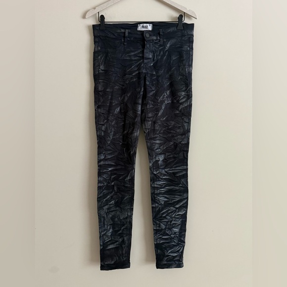 Paige Verdugo Ultra Skinny Crinkle Jeans Size 28 - Picture 2 of 9